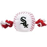 Chicago White Sox Nylon Baseball Rope Dog Toy