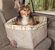 Deluxe On-Seat Pet Booster for Dogs up to 30 lbs