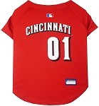 Cincinnati Reds Baseball Dog Jersey