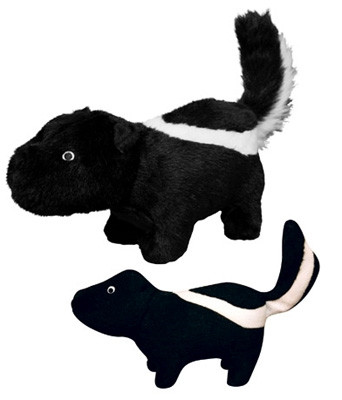 skunk dog toy