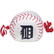 Detroit Tigers Nylon Baseball Rope Dog Toy