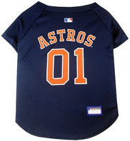 Houston Astros Baseball Dog Jersey