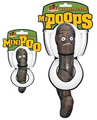 Silly Squeakers Mr. Poops & Mini Poops  Dog Toy