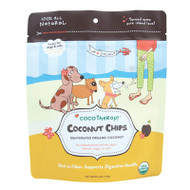 Coco Therapy Coconut Chips for Dogs Pack of 2