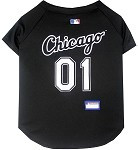 Chicago White Sox Baseball Dog Jersey