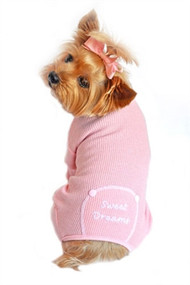 Pink Sweet Dreams Dog Pajamas