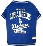 Los Angeles Dodgers Baseball Dog Shirt
