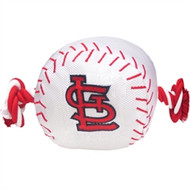 St. Louis Cardinals Rope Plush Dog Toy