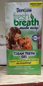 Tropiclean Fresh Breath Clean Teeth Gel