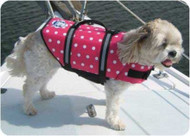 Polka Dot Dog Life Jacket