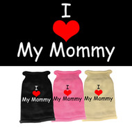 I Heart Mommy Knit Sweater (Various Colors)