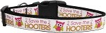 Save the Hooters Dog Collar