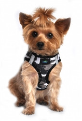 Gray Camo American River Choke Free Dog Harness