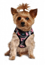 Pink Camo American River Choke Free Dog Harness