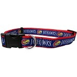 Kansas Jayhawks Dog Collar