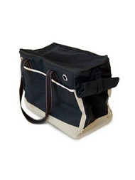 Black Canvas Dog Tote