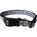 Tampa Bay Rays Dog Collar