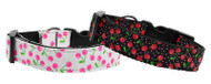 Cherries Nylon Dog Collar