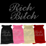 Rich Bitch Rhinestone Sweater