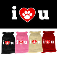 I Heart U! Knit Sweater (Various Colors)