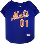 New York Mets Baseball Dog Jersey