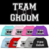 Team Groom Dog Shirt