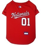 Washington Nationals Baseball Dog Jersey
