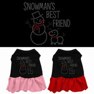 Snowman's Best Friend Dog Dress