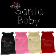 Santa Baby Rhinestone Sweater (Various Colors)