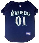 Seattle Mariners Baseball Dog Jersey