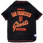 San Francisco Giants Baseball Dog Shirt
