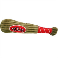 Texas Rangers Plush Dog Bat Toy