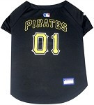 Pittsburgh Pirates Baseball Dog Jersey