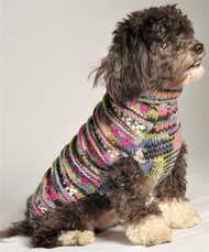Purple WoodStock Dog Sweater