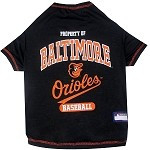 Baltimore Orioles Baseball Dog Shirt