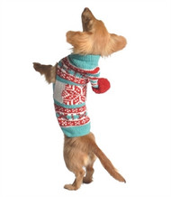 Peppermint Dog Sweater Hoodie