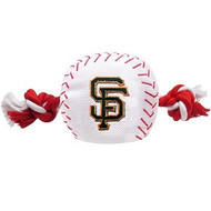 San Francisco Giants Baseball Rope Dog Toy