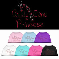 Candy Cane Princess Dog T-Shirt