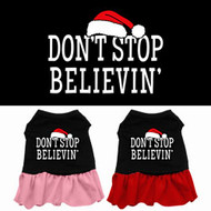 Don't Stop Believin' Dog Dress