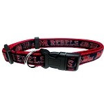 Mississippi Ole Miss Dog Collar