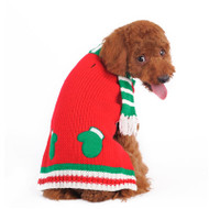 Holiday Mitten & Scarf Sweater