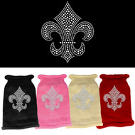 Fleur De Lis Rhinestone Sweater (Various Colors)