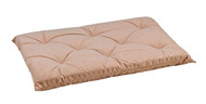 Almond Tufted Dog Cushion