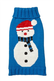 Snowman Holiday Dog Sweater