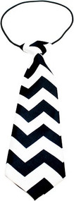 Chevron Dog Neck Tie-5 Colors