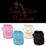 Candy Cane Princess Dog Hoodie