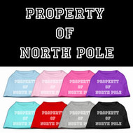 Property of North Pole Dog T-Shirt