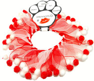Candy Cane Christmas Party Dog Collar
