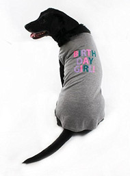 Midlee Birthday Girl Dog Shirt (Medium)