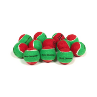 Midlee Merry Christmas Dog Tennis Balls